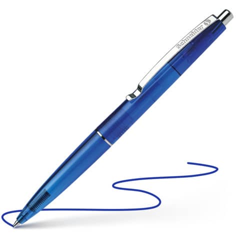 Penna a sfera a scatto Schneider K 20 Icy Colours ricaricabile tratto M blu P132003